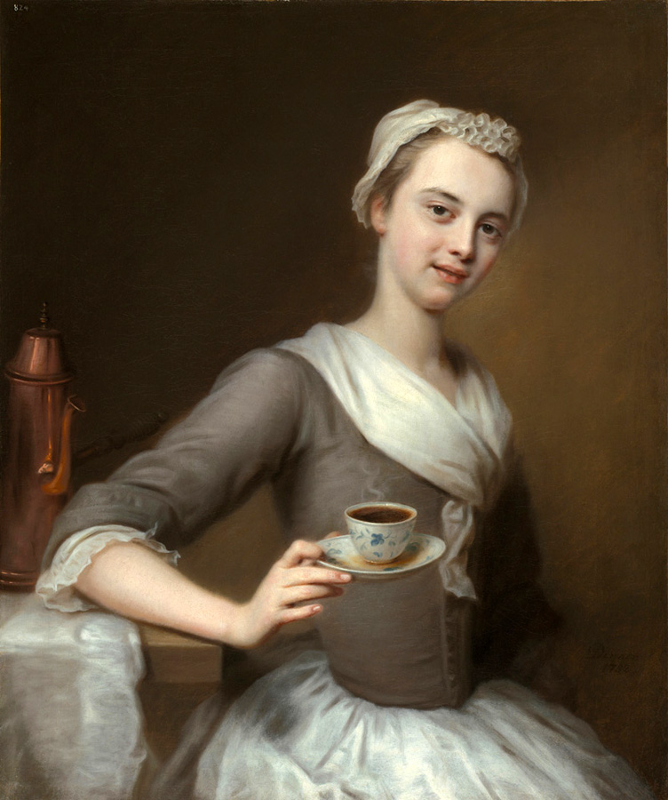 a cup of coffee